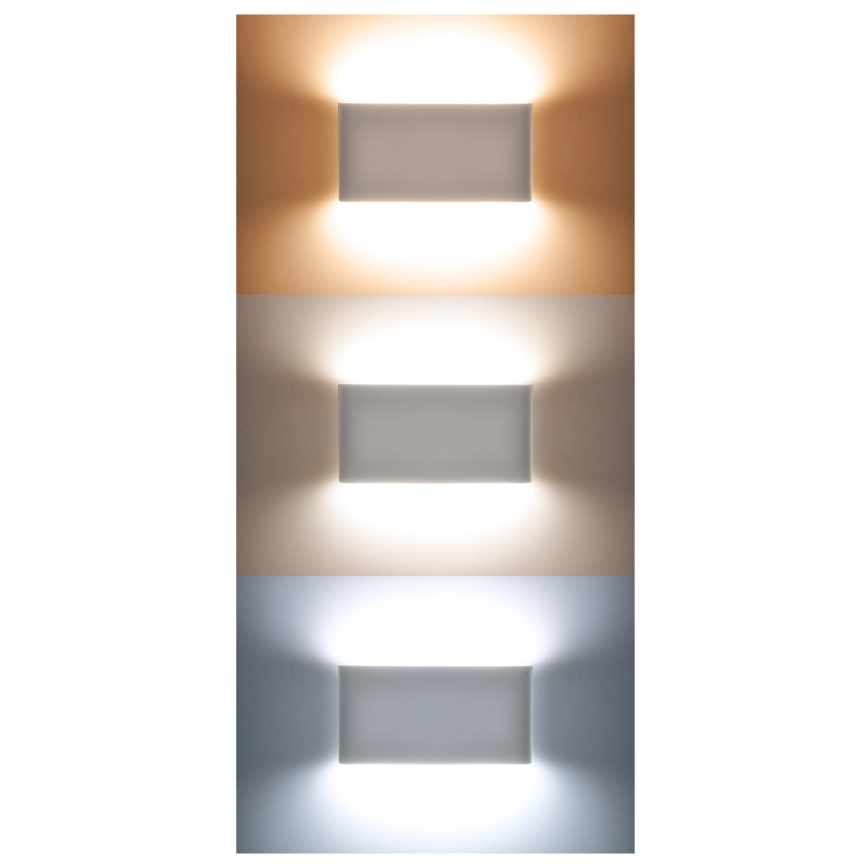 Solight WO800-B-LED ulkoseinävalaisin MODENA LED/12W/230V IP54 musta