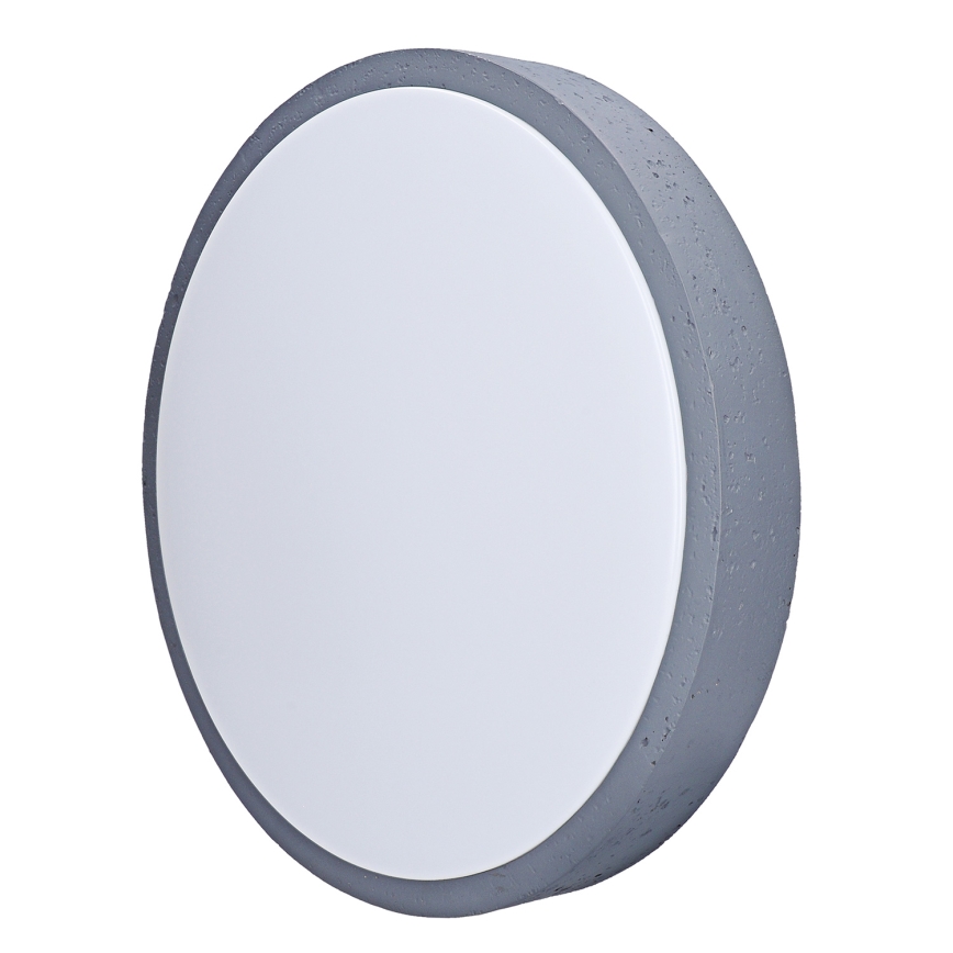 Himmennettävä LED-kattovalaisin GREY LED/60W/230V 3000-6500K harmaa halkaisija 49 cm + kauko-ohjaus