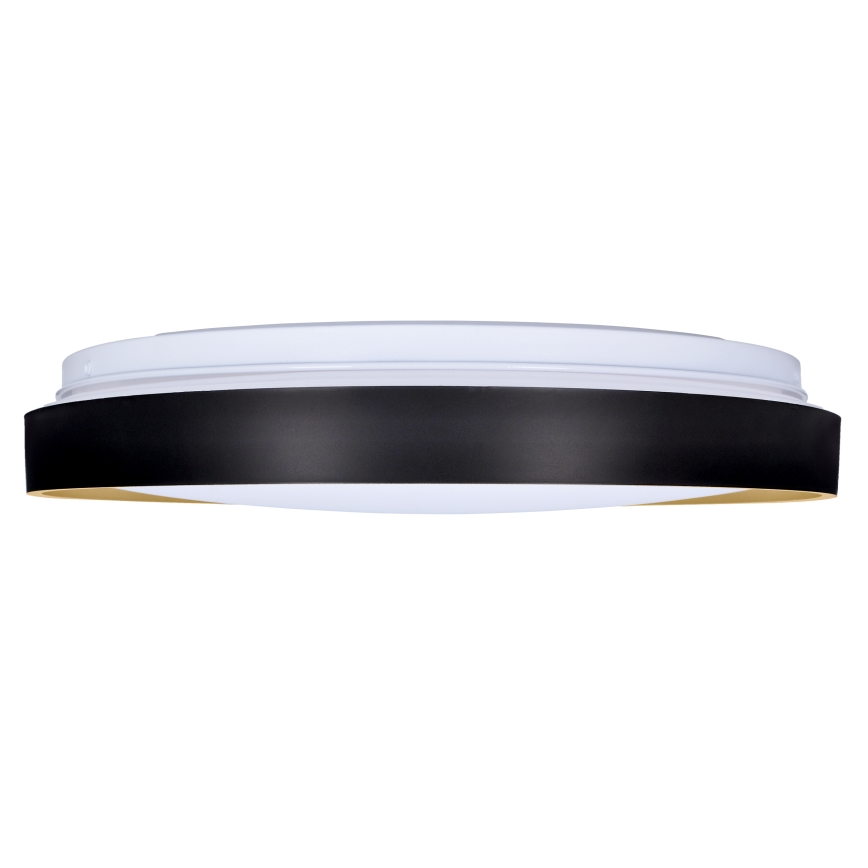 Himmennettävä LED-kattovalaisin CALA LED/48W/230V 3000-6500K musta/kulta + kauko-ohjaus