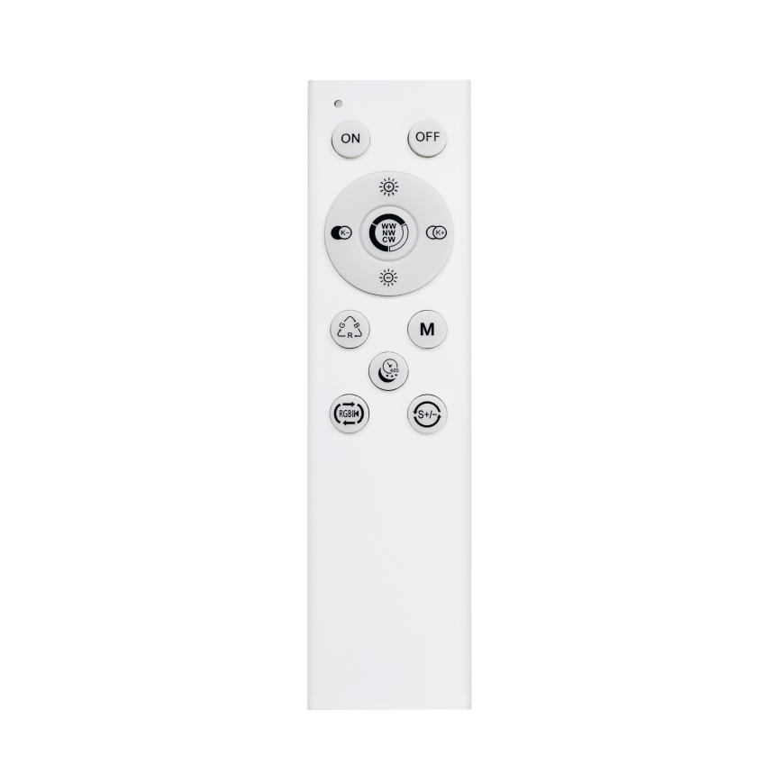 Himmennettävä LED-RGB-kattovalaisin FLOCO LED/30W/230V 3000-6500K + RGB/6W halkaisija 40cm + kauko-ohjaus