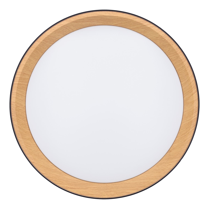 Himmennettävä LED-kattovalaisin LARIOS LED/48W/230V 3000-6500K halkaisija 39 cm musta + kauko-ohjaus