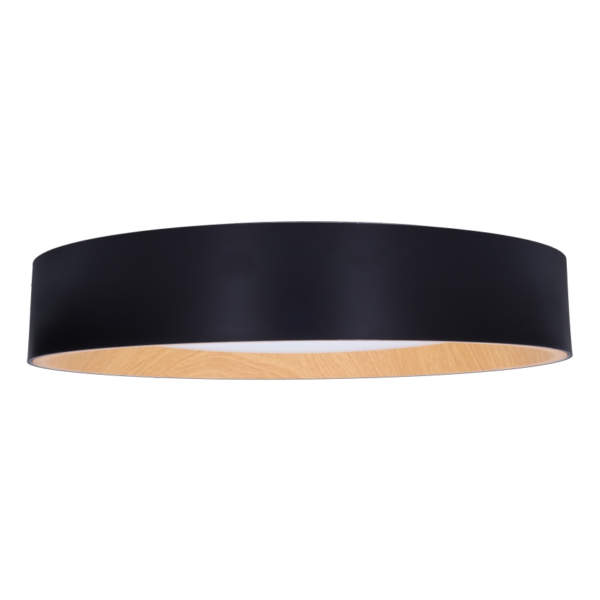 Himmennettävä LED-kattovalaisin LARIOS LED/48W/230V 3000-6500K halkaisija 39 cm musta + kauko-ohjaus