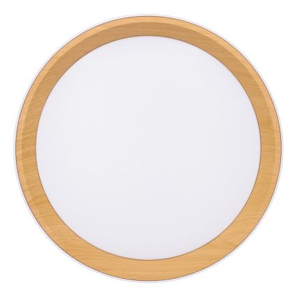 Himmennettävä LED-kattovalaisin LARIOS LED/48W/230V 3000-6500K halkaisija 39 cm valkoinen + kauko-ohjaus