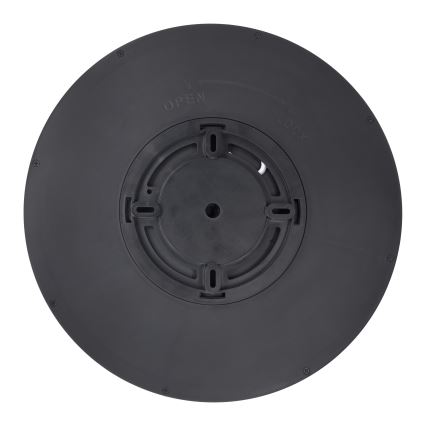 Himmennettävä LED-kattovalaisin ESTELA LED/36W/230V halkaisija 30 cm musta + kauko-ohjaus