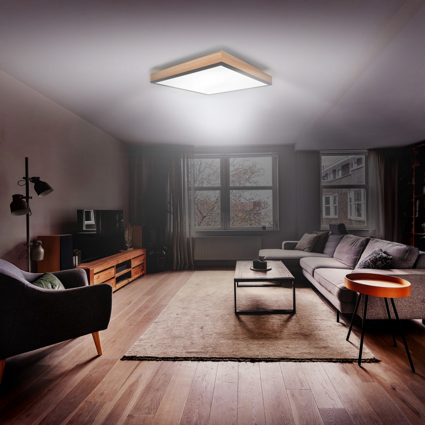LED Himmennettävä kattovalaisin LED/40W/230V 3000-6500K + kaukosäädin