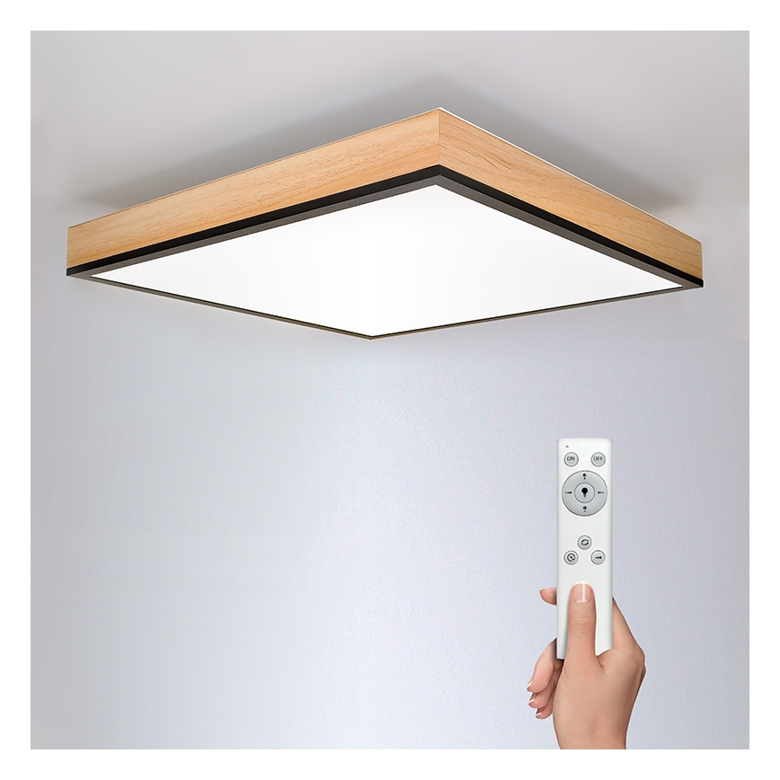 LED Himmennettävä kattovalaisin LED/40W/230V 3000-6500K + kaukosäädin