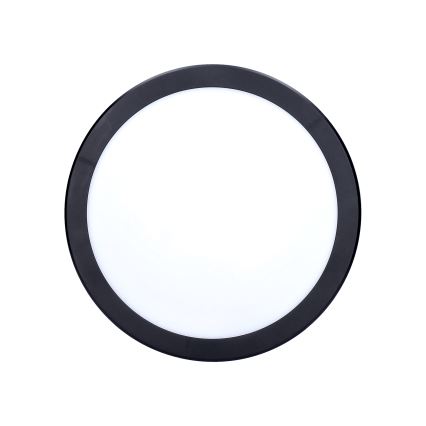 LED Himmennettävä ulko katto kevyt LED/18W/22W/26W/230V 3000/4000/6500K IP65 musta