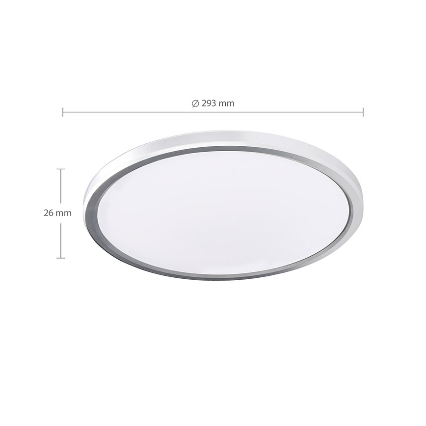 LED-kylpyhuoneen kattovalaisin ACATE LED/24W/230V 3000/4000/6000K Ø 29,3 cm IP54
