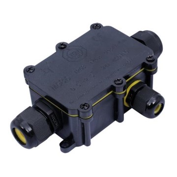 Solight WW004 - Vedenpitävä kytkentärasia 24A / 450V AC IP68