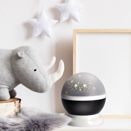 Soligth 1V220 - LED-jouluprojektori USB 4xAAA