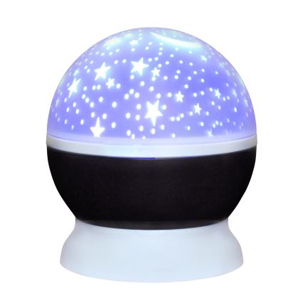 Soligth 1V220 - LED-jouluprojektori USB 4xAAA