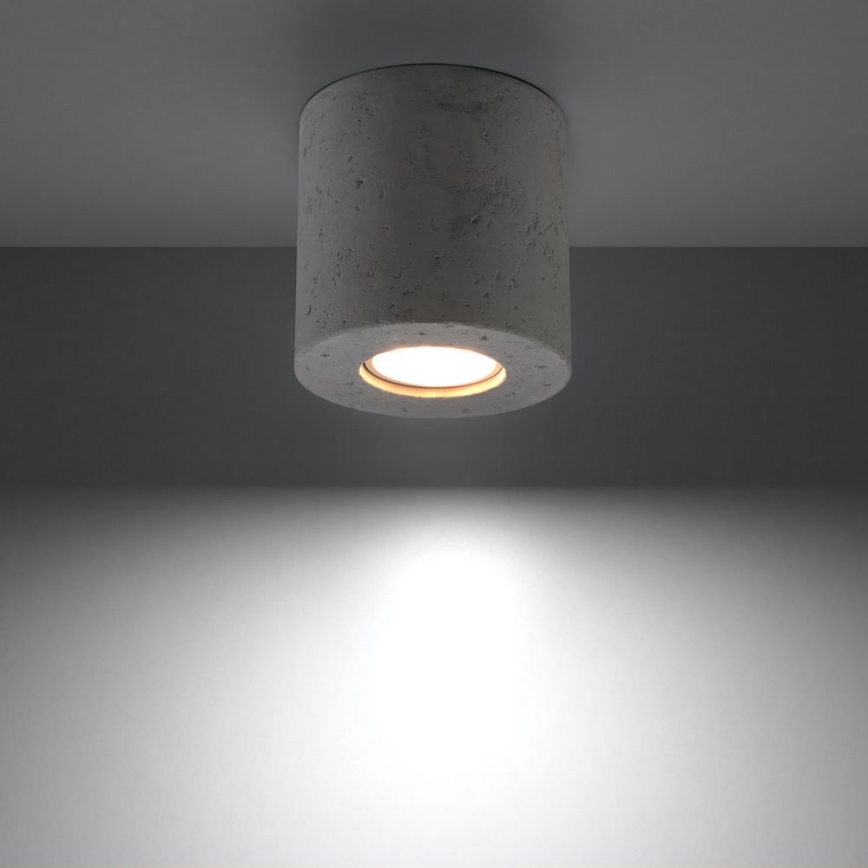 Kohdevalo ORBIS 1xGU10/10W/230V betoni