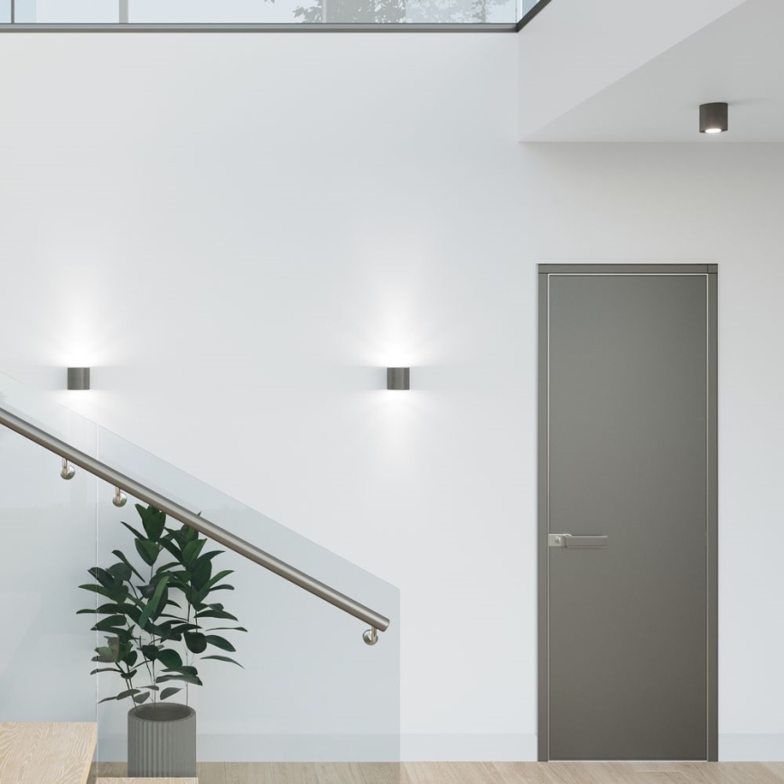 Seinäkohdevalo ORBIS 1 1xG9/40W/230V antrasiitti