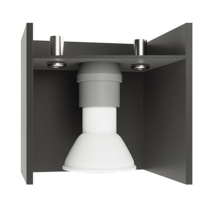 Kohdevalo QUAD 1 1xGU10/10W/230V antrasiitti