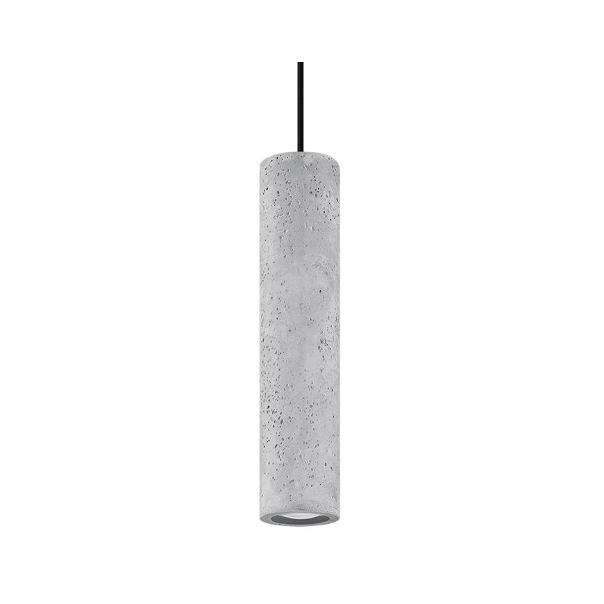 Kattokruunu johdossa LUVO 1xGU10/40W/230V metalli/musta