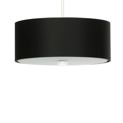 Kattokruunu johdossa SKALA 3xE27/60W/230V halkaisija 30 cm musta