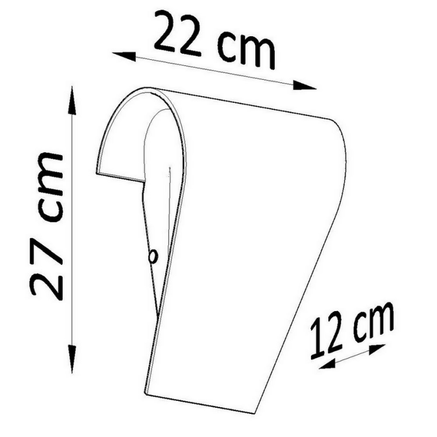 Seinävalaisin CLINO 1xE27/46W/230V