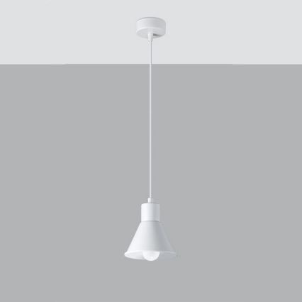 Kattokruunu johdossa TALEJA 1xE27/60W/230V valkoinen
