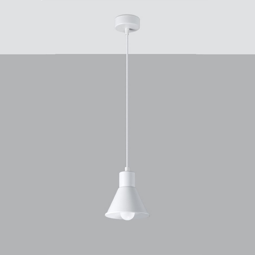 Kattokruunu johdossa TALEJA 1xE27/60W/230V valkoinen