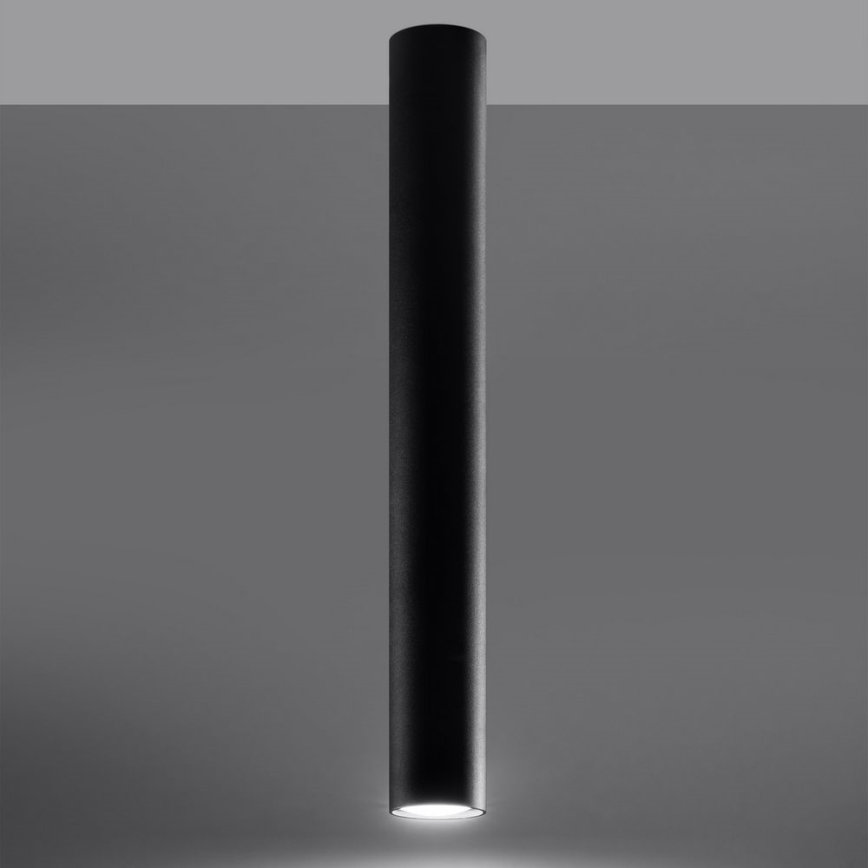 Kohdevalo LAGOS 1xGU10/10W/230V 60 cm musta