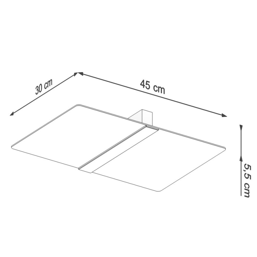 Kattovalo AZALIA 2xG9/40W/230V