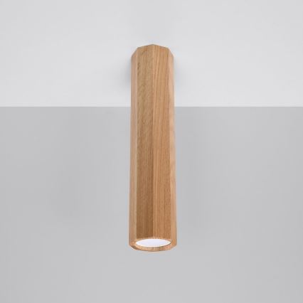 Kohdevalo ZEKE 1xGU10/40W/230V 30 cm tammi