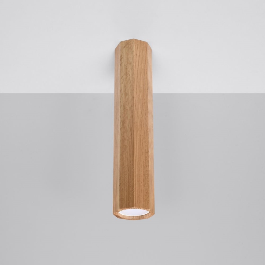 Kohdevalo ZEKE 1xGU10/40W/230V 30 cm tammi