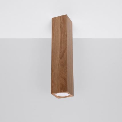 Kohdevalo KEKE 1xGU10/40W/230V 30 cm tammi