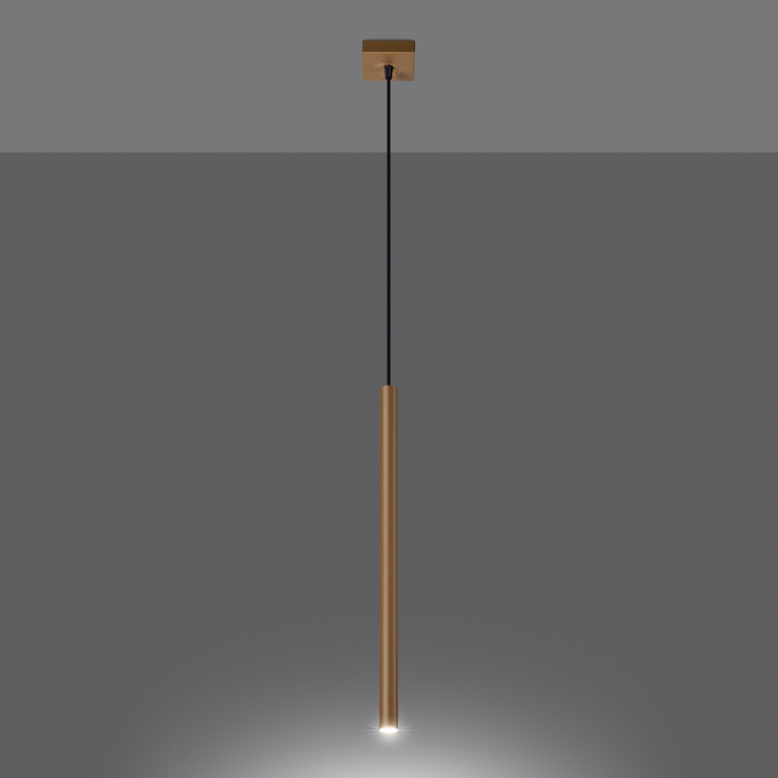 Kattokruunu johdossa PASTELO 1xG9/8W/230V kulta