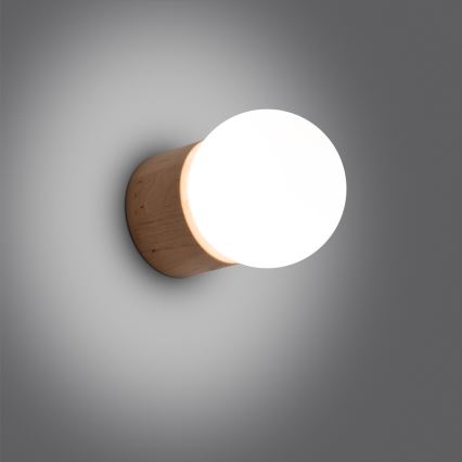Seinäkohdevalo BOOMO 1xG9/8W/230V pyökki