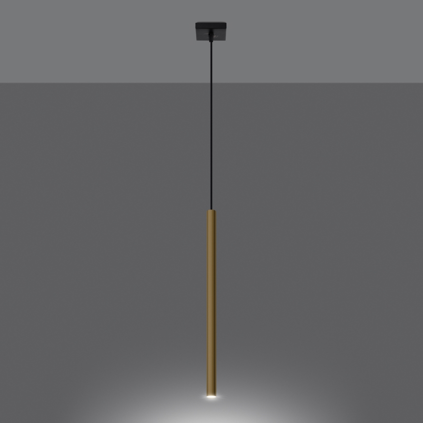 Kattokruunu johdossa PASTELO 1xG9/8W/230V kulta