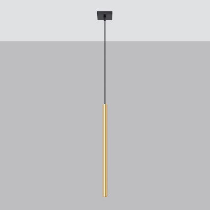 Kattokruunu johdossa PASTELO 1xG9/8W/230V kulta