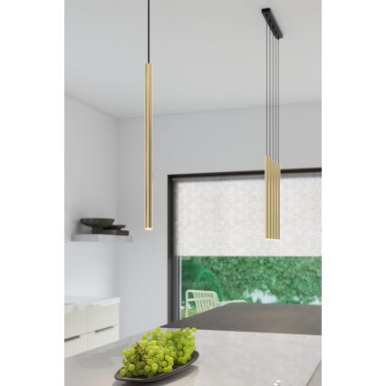 Kattokruunu johdossa PASTELO 1xG9/8W/230V kulta