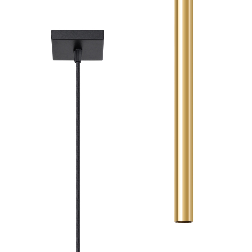 Kattokruunu johdossa PASTELO 1xG9/8W/230V kulta