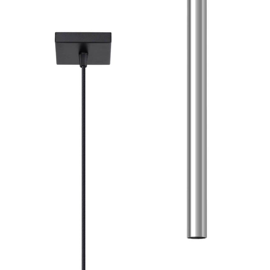 Kattokruunu johdossa PASTELO 1xG9/8W/230V kiiltävä kromi