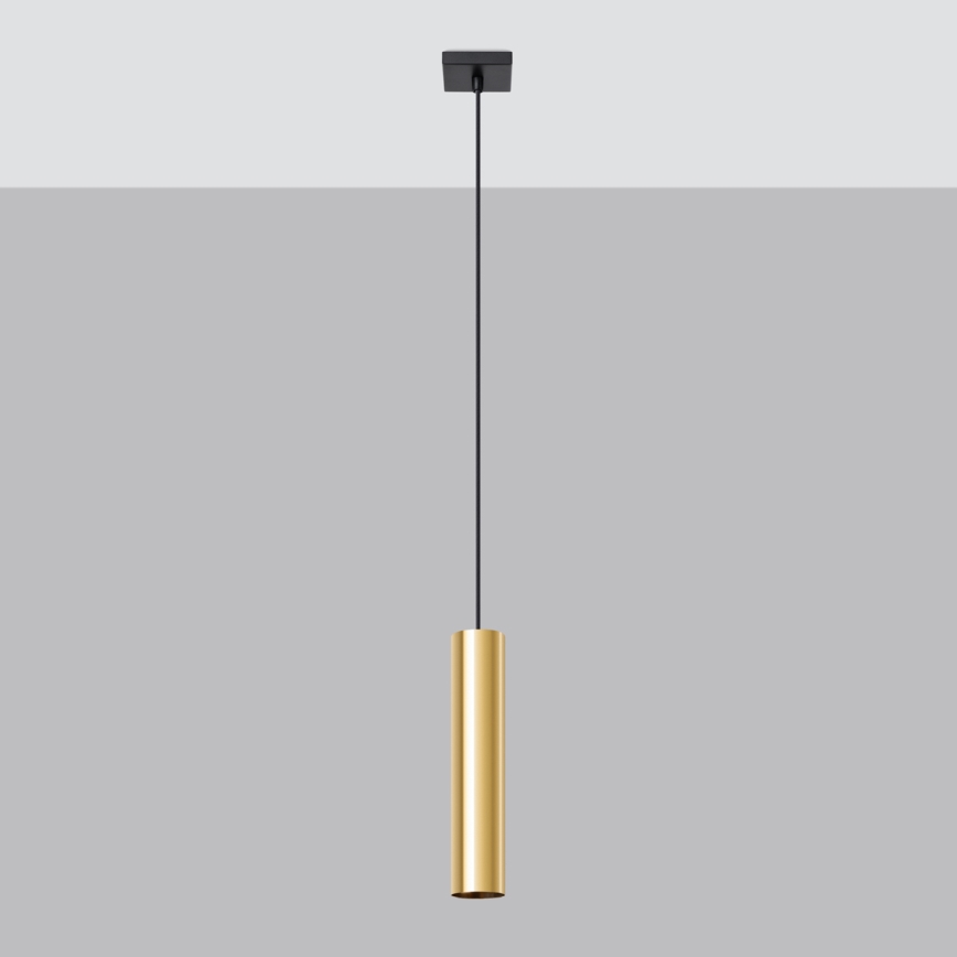 Kattokruunu johdossa LAGOS 1xGU10/10W/230V kulta