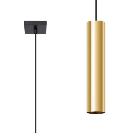 Kattokruunu johdossa LAGOS 1xGU10/10W/230V kulta