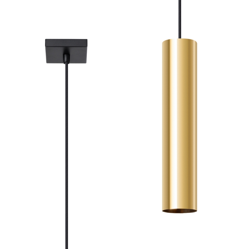 Kattokruunu johdossa LAGOS 1xGU10/10W/230V kulta