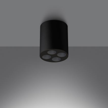 LED-kohdevalaisin ZOE LED/9W/230V musta
