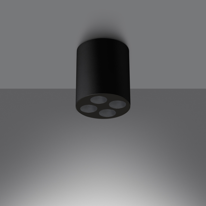 LED-kohdevalaisin ZOE LED/9W/230V musta