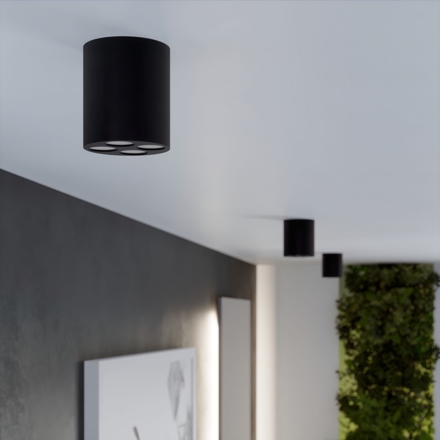 LED-kohdevalaisin ZOE LED/9W/230V musta