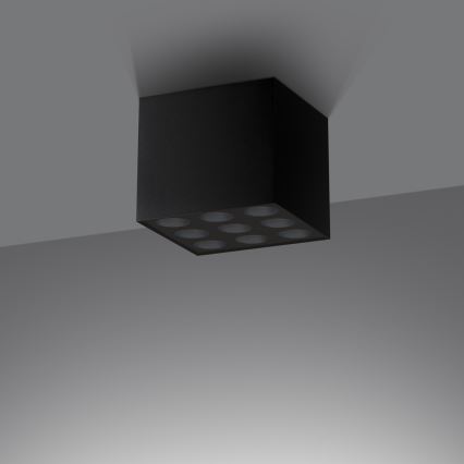 LED-kohdevalaisin OZZY LED/16W/230V musta