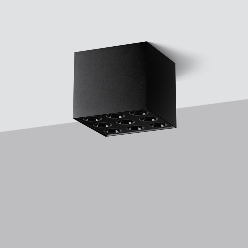 LED-kohdevalaisin OZZY LED/16W/230V musta