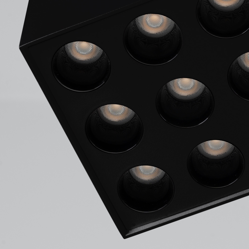 LED-kohdevalaisin OZZY LED/16W/230V musta
