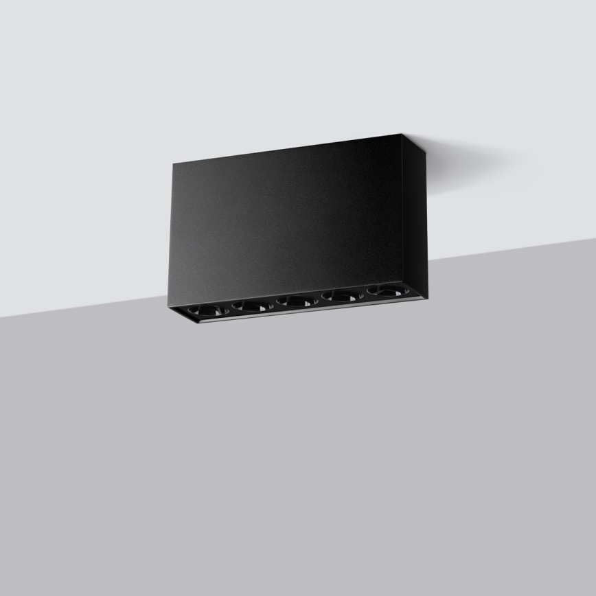 LED-kohdevalaisin SOLE LED/11W/230V musta