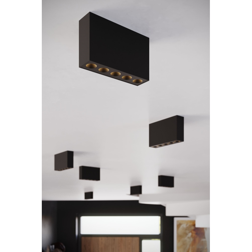 LED-kohdevalaisin SOLE LED/11W/230V musta