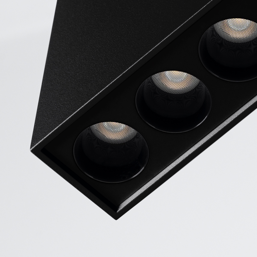 LED-kohdevalaisin SOLE LED/11W/230V musta