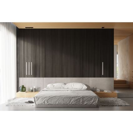 Kattokruunu johdossa PASTELO 3xG9/8W/230V betoni
