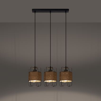 Kattokruunu johdossa GIZUR 3xE27/15W/230V