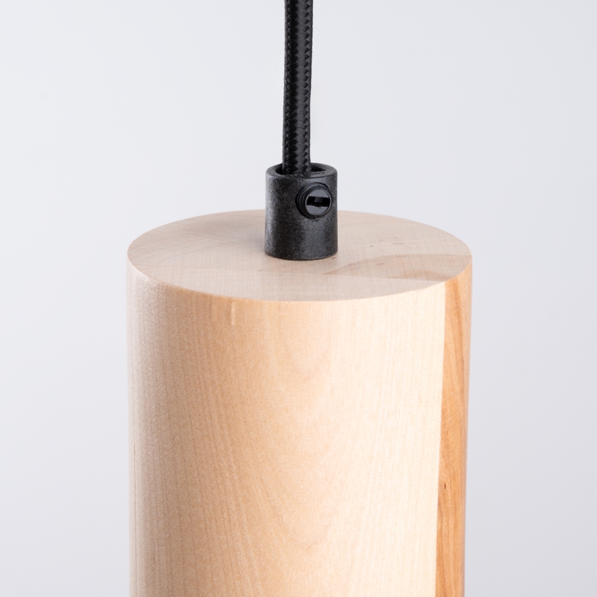 Kattokruunu johdossa JAGA 1xE27/15W/230V halkaisija 30 cm musta